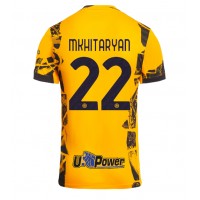 Camiseta Inter Milan Henrikh Mkhitaryan #22 Tercera Equipación 2024-25 manga corta